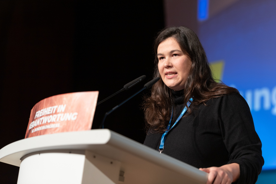 Franziska Brandmann, Vorsitzende der FDP-Nachwuchsorganisation Junge Liberale.