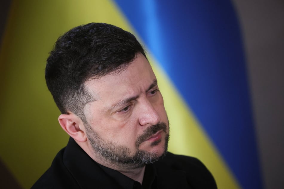 Der ukrainische Präsident Wolodymyr Selenskyj (48).