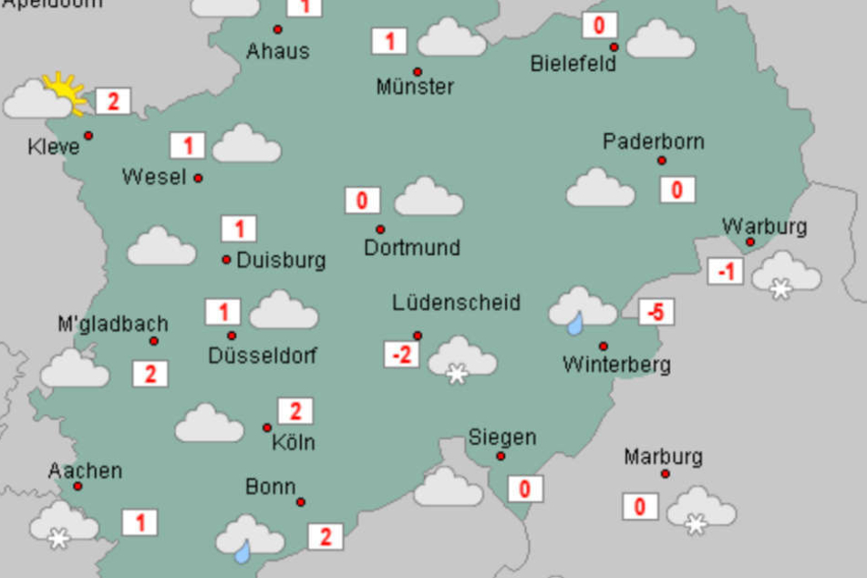 Der Winter ist in NRW angekommen: In den kommenden Tagen wird es kalt.