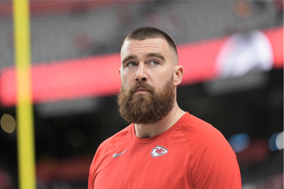 American-Football-Star Travis Kelce (35) ist mit seinem Modeunternehmen eine Kooperation mit der Skandal-Firma "American Eagle" eingegangen. (Archivbild)