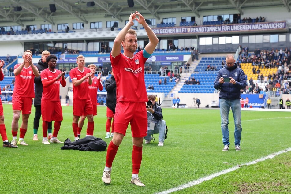 Mike Könnecke (36) nimmt am Sonntag nach neun Jahren Abschied von den Heimfans des FSV.