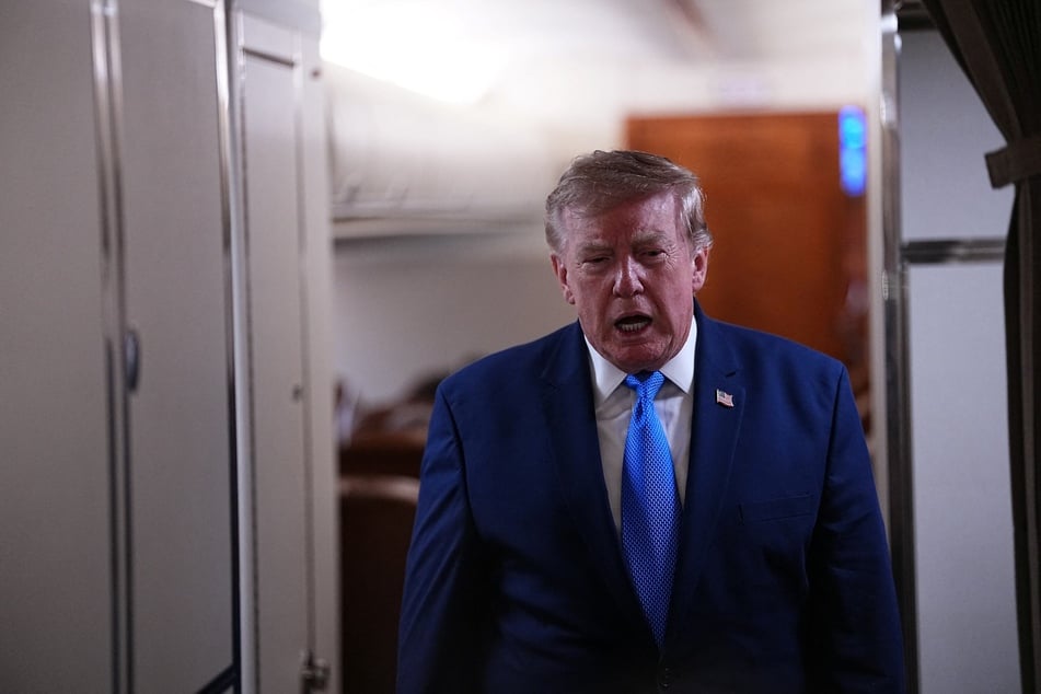 President Donald Trump threatened to "punish" Ottawa for its handling of recent wildfires on the US-Canada border.