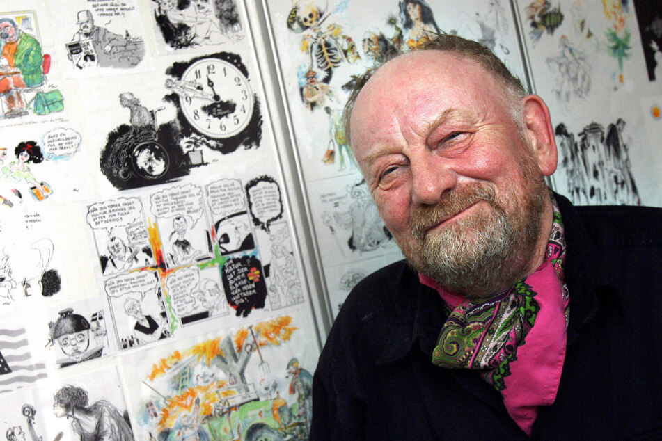 Karikaturist Kurt Westergaard (†86). (Archivbild)