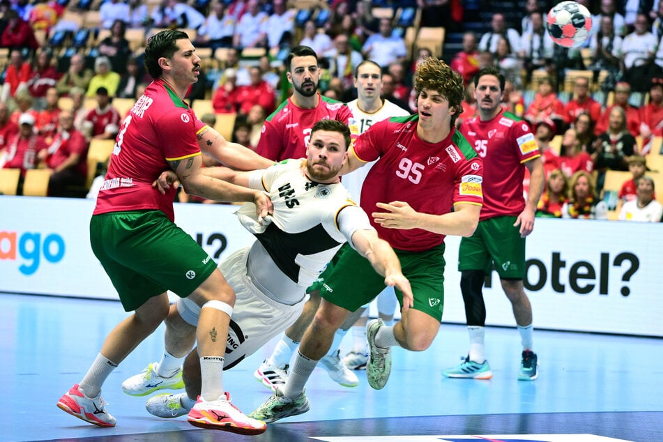 Johannes Golla ist vorne und hinten mit vollem Einsatz dabei.