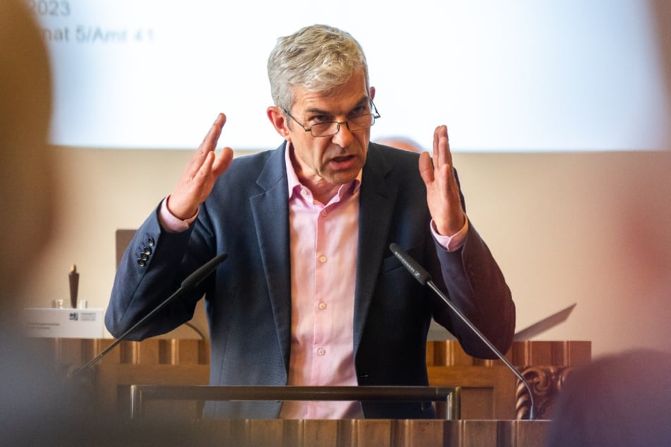 Für Volkmar Zschocke (55, Grüne) "steht die Einnahmenbeschaffung an erster Stelle".