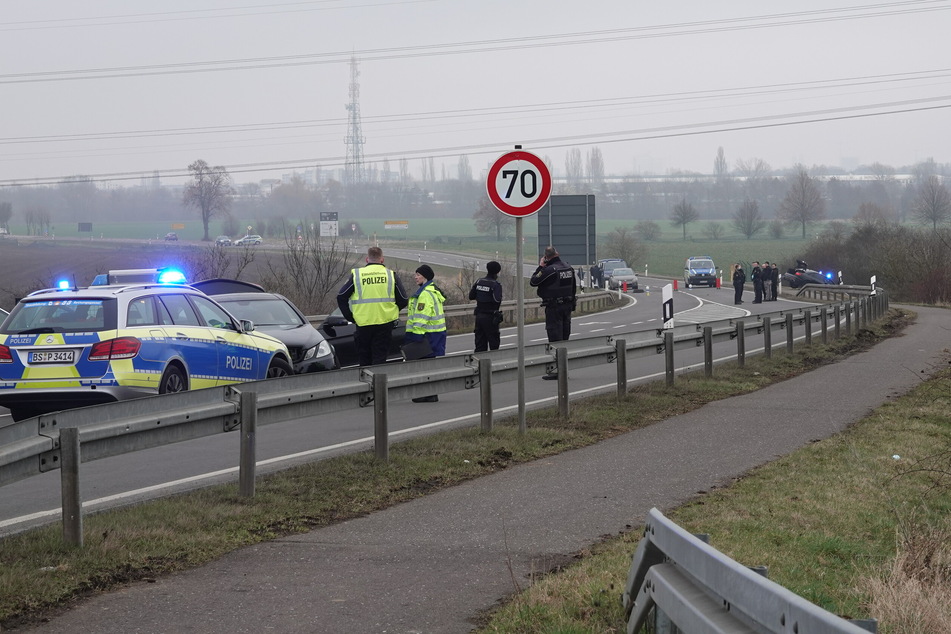 Beamte aus Niedersachsen und Sachsen-Anhalt waren im Einsatz vor Ort.