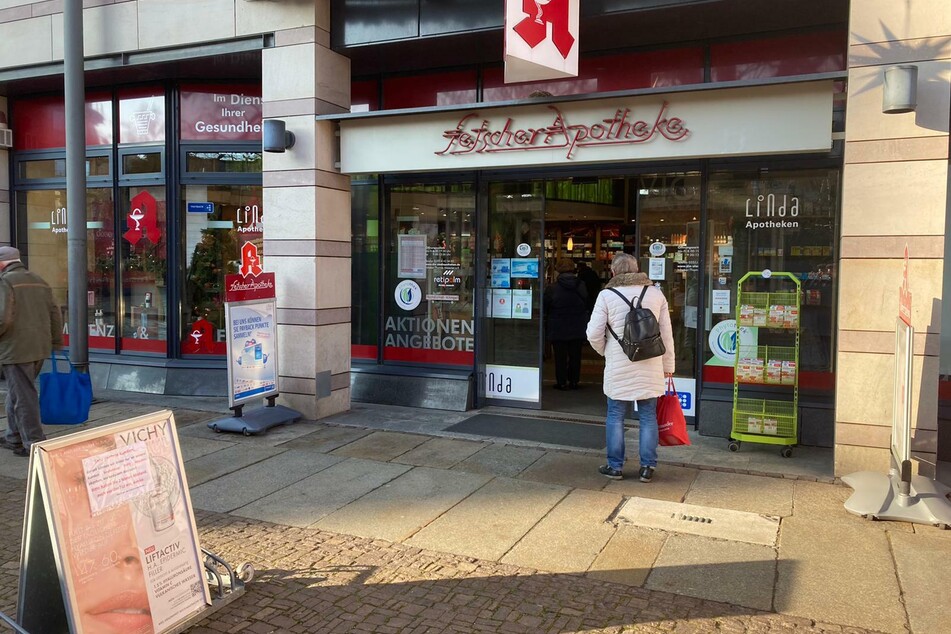 Die Fetscherapotheke in Dresden. Seit vielen Jahren eine verlässliche Anlaufstelle für seine Kunden.