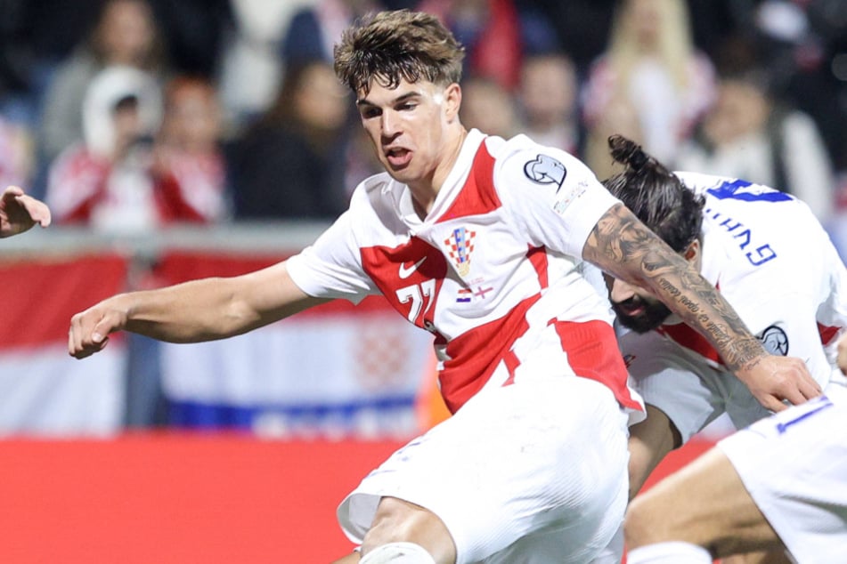HSV-Verteidiger Luka Vuskovic (18) absolvierte am Freitag seinen ersten Startelf-Einsatz für die kroatische Nationalmannschaft.