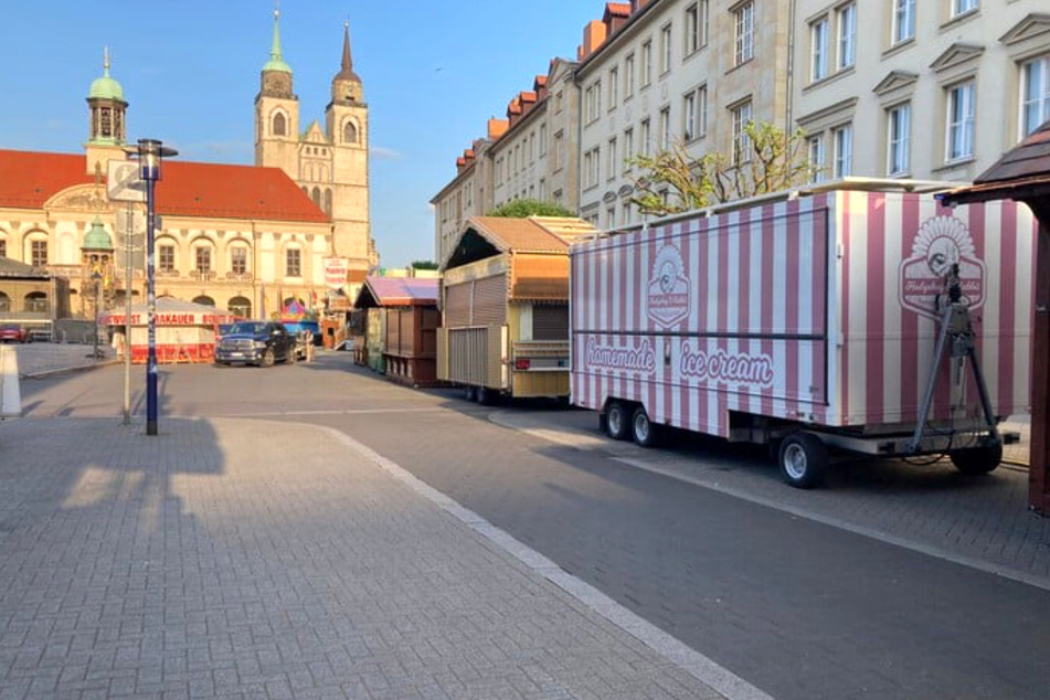 Die Hauptbühne des Stadtfestes Magdeburg wird auf dem Alten Markt stehen.