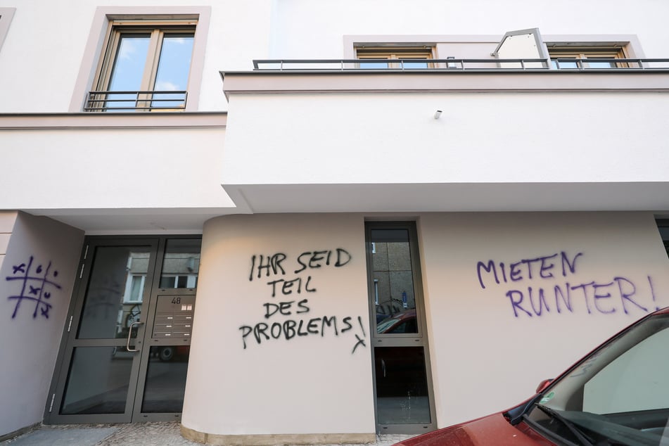 Die Leipziger fordern günstigere Mieten. (Archivbild)