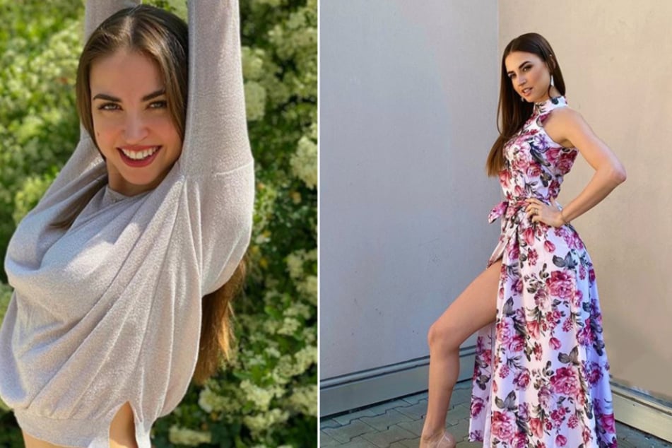 Ekaterina Leonova zeigt traumhafter Sommer-Dress