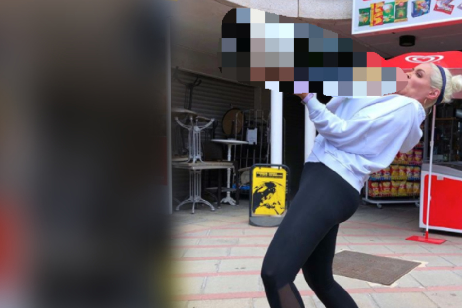 Oha! Was hat Daniela Katzenberger da für ein Riesending im Mund?!