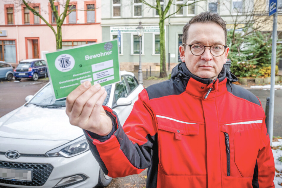 Chemnitz: Knöllchen trotz Parkausweis: Chemnitzer FDP fordert digitale Lösung