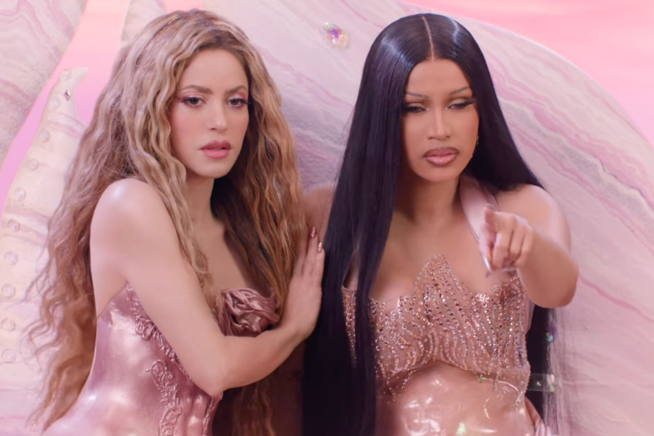 Cardi B's crooning on Shakira's new track has fans divided.
