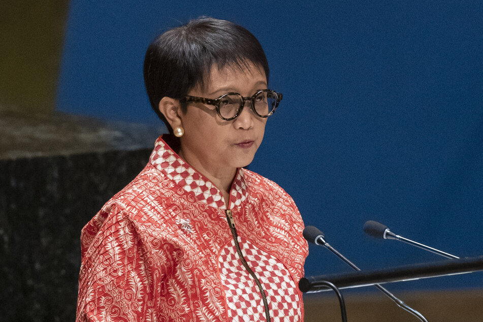 Die indinesische Außenministerin Retno Marsudi (60).