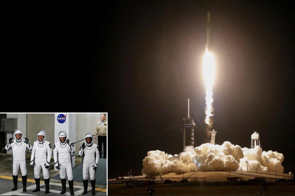 SpaceX launches new crew to International Space Station