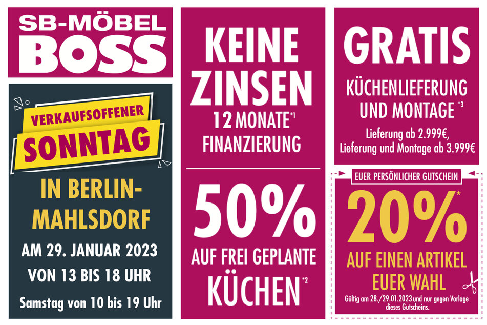 Mit diesem Coupon spart Ihr 20 Prozent auf einen Wunschartikel.
