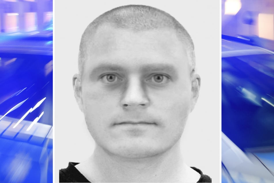 Mit diesem Phantombild sucht die Düsseldorfer Polizei nach einem 30-jährigen mutmaßlichen Vergewaltiger.