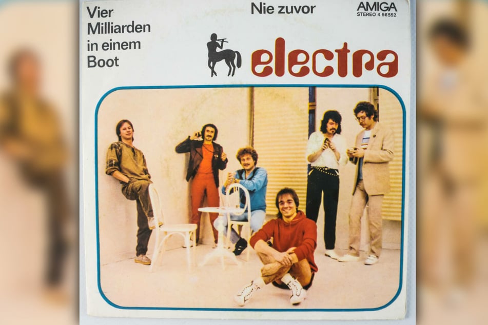 "Nie zuvor" und "Vier Milliarden in einem Boot" - beide Songs befanden sich 1984 auf einer AMIGA-Single.