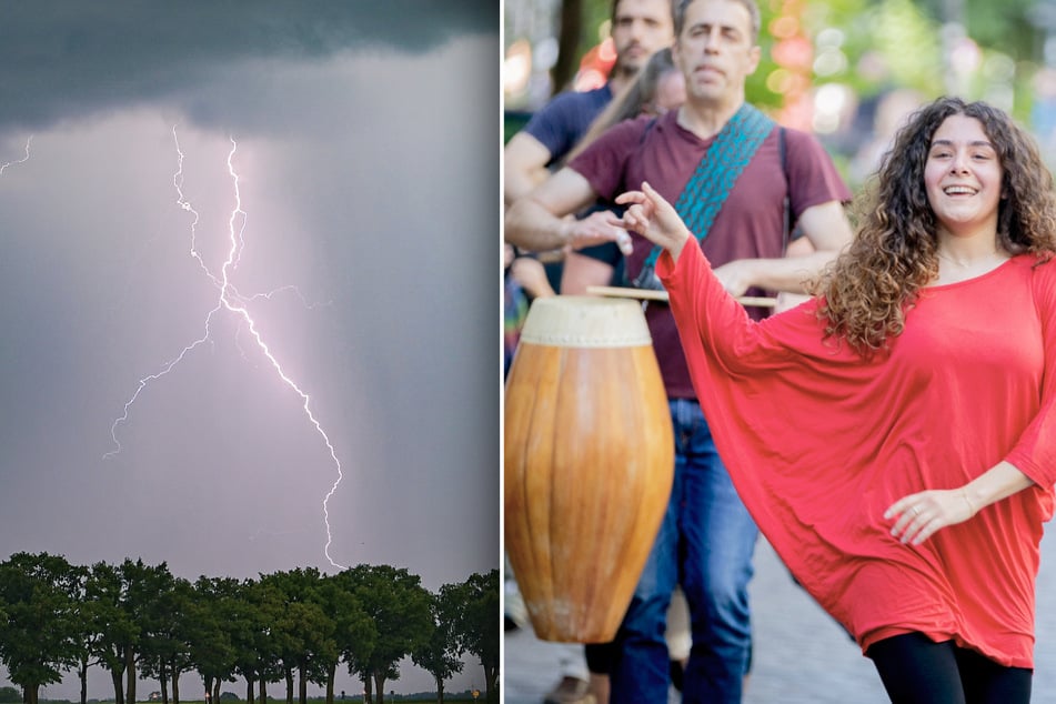 Unwetter in Berlin und Brandenburg erwartet: Fällt die Fête de la Musique ins Wasser?