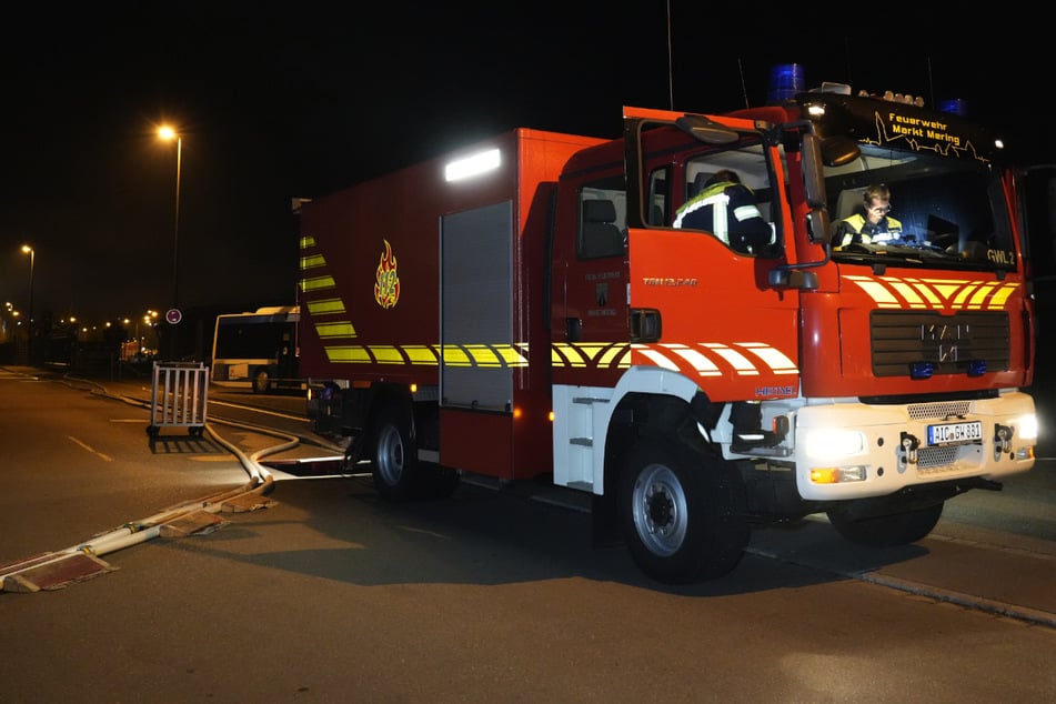 Die Feuerwehr war mit zahlreichen Kräften vor Ort.