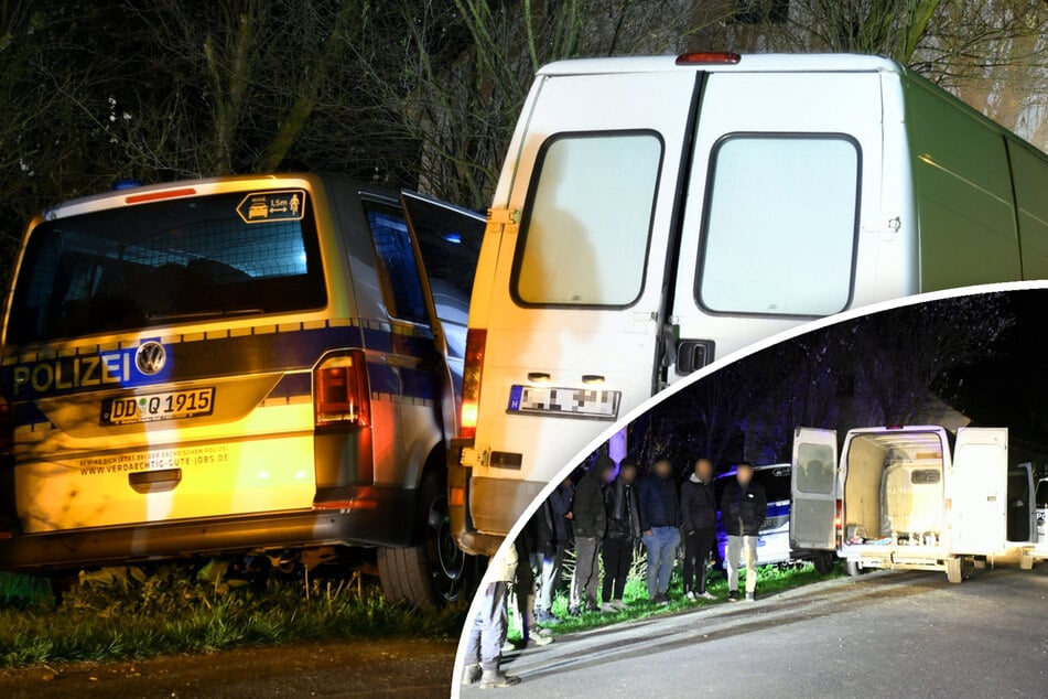 Polizei stellt Schleuser nach Verfolgungsjagd: 29 Personen in Gammel-Transporter gepfercht