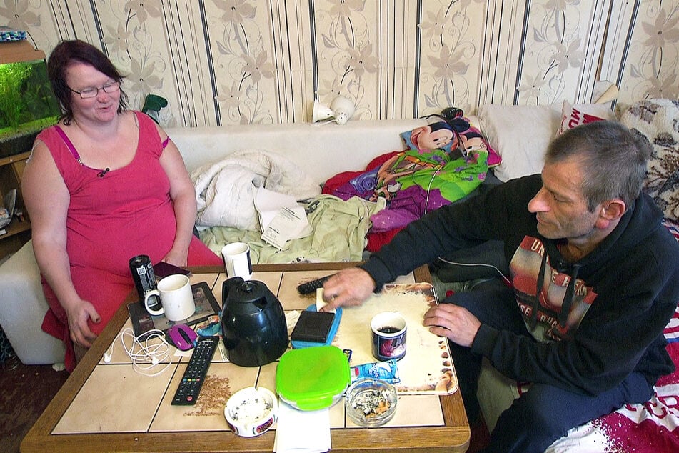 Christine (35) und René (43) droht die Obdachlosigkeit.