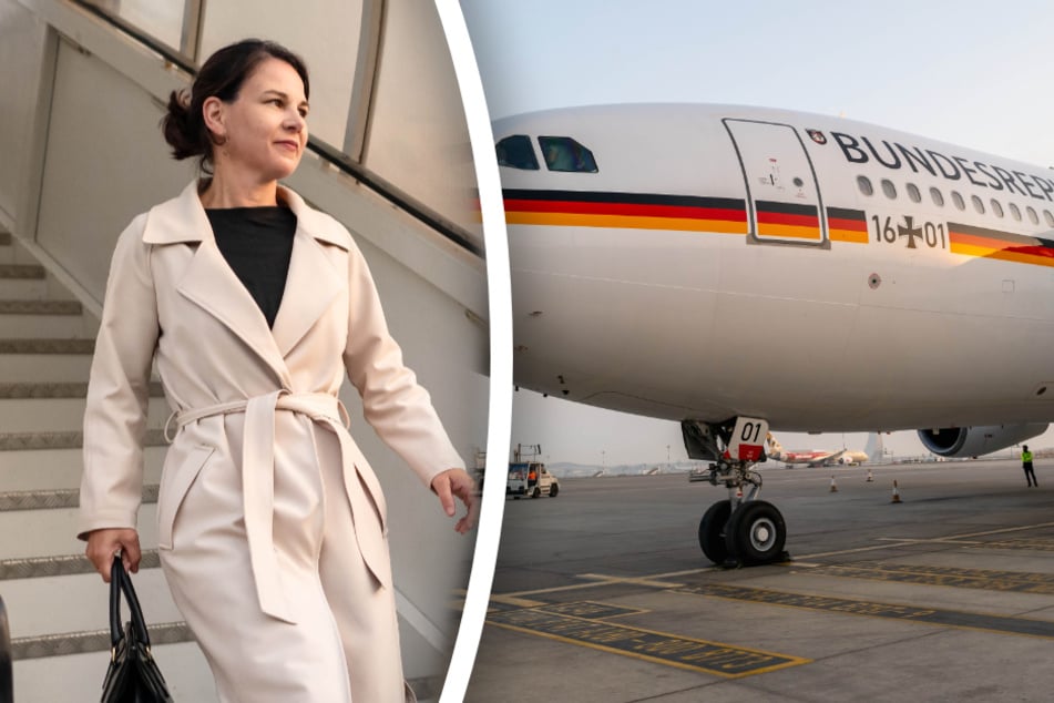 Baerbock-Flieger mit Panne: Grünen-Politikerin muss tonnenweise Kerosin ablassen