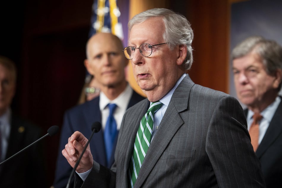 Senate Minority Leader Mitch McConnell argued that the voting rights bill was a partisan move intended to secure Democratic gains.