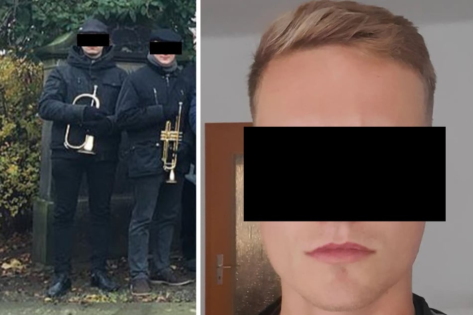 Sollen aus der AfD rausgeworfen werden: Kurt H. und Kevin R. sowie Hans-Georg P. (r.).