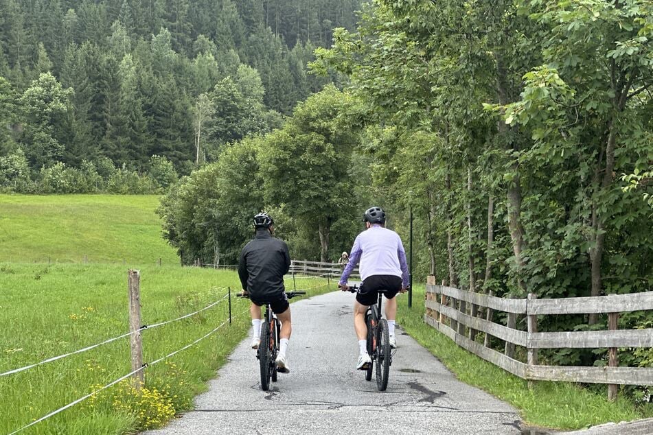 Und Tschüss! Eine letzte Fahrt vom Platz des USC Flachau zurück zum Hotel.