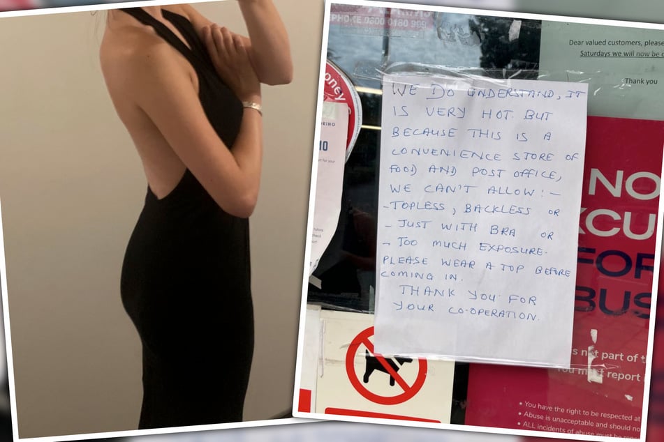 Zu viel nackte Haut: Kundin fliegt wegen rückenfreiem Kleid aus Laden