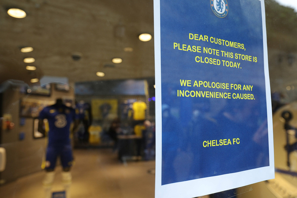 Sanctions placed on Chelsea owner Roman Abramovich mean that the club cannot sell any merchandise.