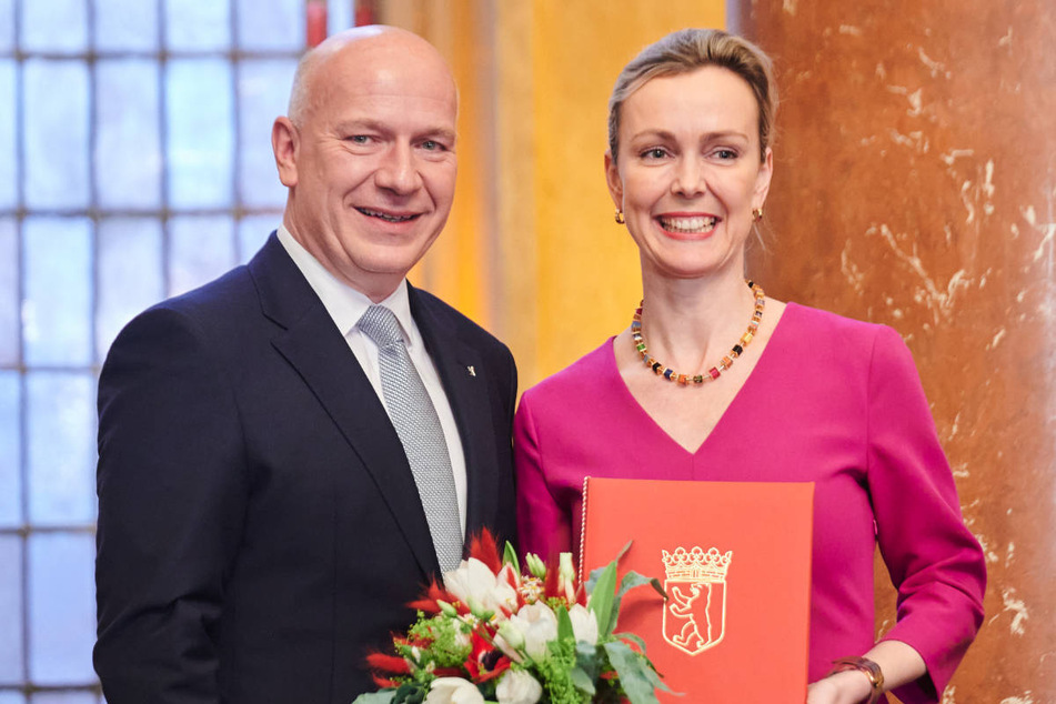 Manja Schreiner (45) ist in der neuen Regierung unter Kai Wegner (50, beide CDU) zur Senatorin für Verkehr und Klimaschutz ernannt worden.