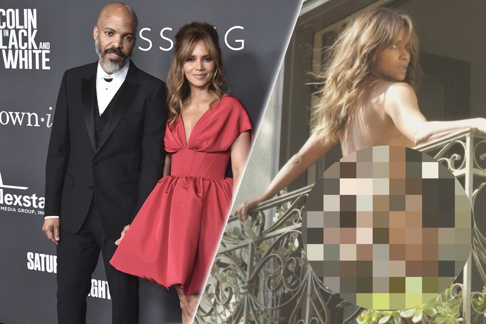 Heiße "Po-sition": Halle Berry nackt auf Balkon erwischt