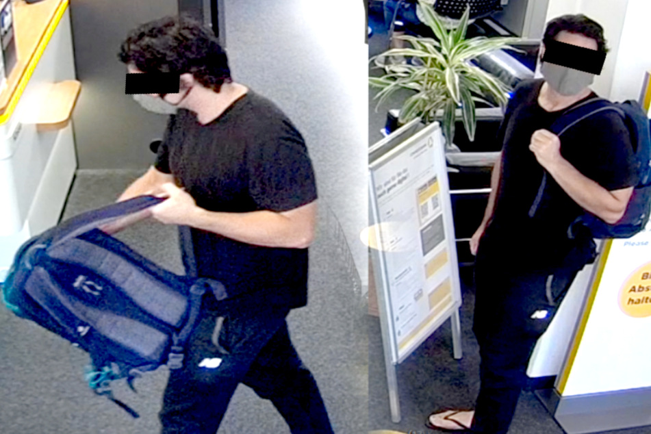Dieser Mann soll zwei Bankfilialen in Berlin überfallen haben.