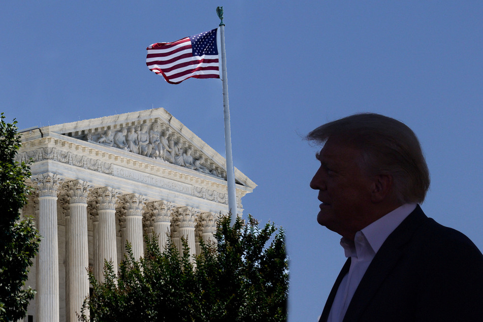 The Supreme Court has declined Donald Trump's request to intervene in his fight against the Department of Justice.