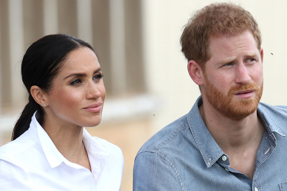 Prinz Harry und seine Frau Meghan.