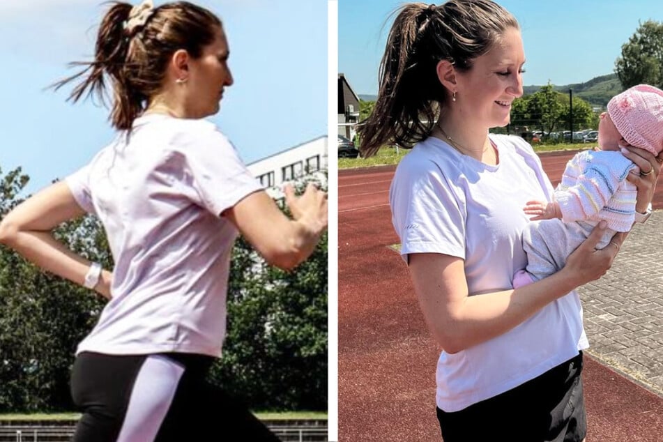 Ende April brachte Läuferin Gesa Krause ihre Tochter Lola zur Welt - nun möchte die 30-Jährige ganz klar zu ihrer alten sportlichen Top-Form zurück.