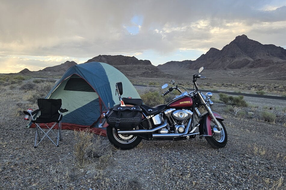 Unvergessliche Eindrücke für Scholz: das Camp in den Bergen von Bonneville (Utah).