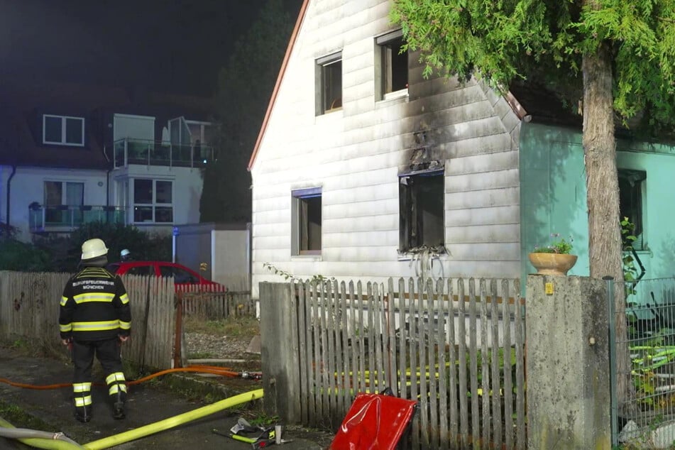 Das Haus in Fürstenried ist nach dem Feuer nicht mehr bewohnbar.