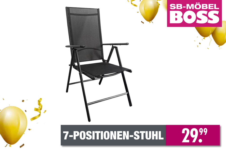 7-Positionen-Stuhl für 29,99 Euro