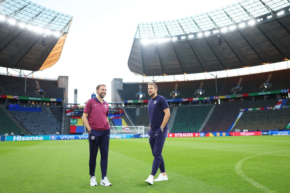 Im Berliner Olympiastadion werden heute Abend England um Trainer Gareth Southgate und Kapitän Harry Kane um den EM-Titel kämpfen
