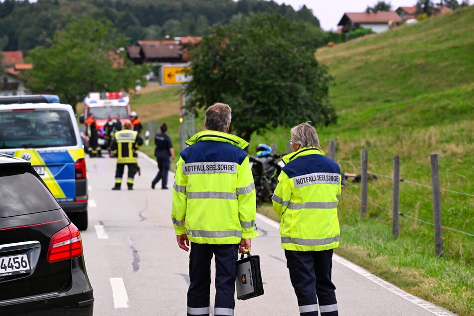 Die Notfallseelsorge kümmerte sich vor Ort um die Beteiligten.