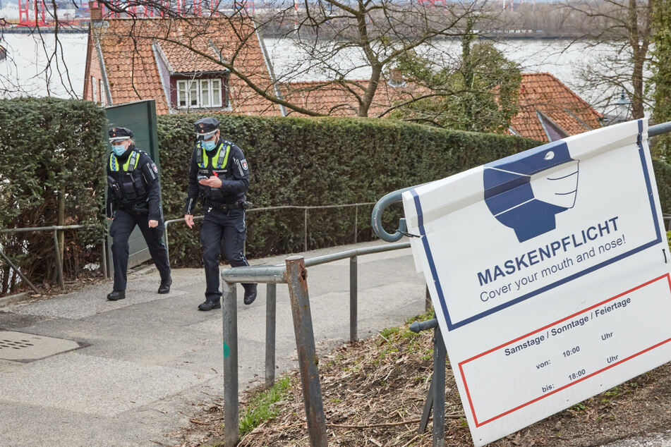 In Övelgönne gilt auch weiterhin Maskenpflicht.