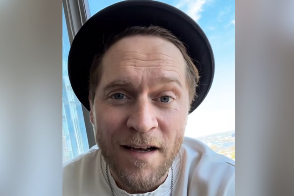 Johannes Oerding (42) meldet sich in seiner Instagram-Story.