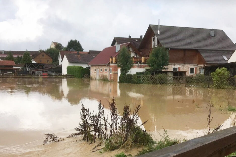 In mehreren bayerischen Regionen - unter anderem Freising - kam es erneut zu Überschwemmungen.