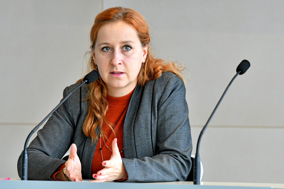 Grünen-Fraktionsvorsitzende Franziska Schubert (40) will den Haushaltsentwurf so nicht akzeptieren.