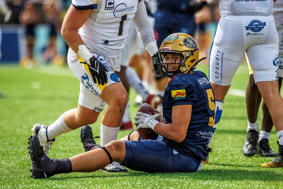 Nico Barrow had already had a good laugh in the first encounter against Hildesheim with two touchdowns.