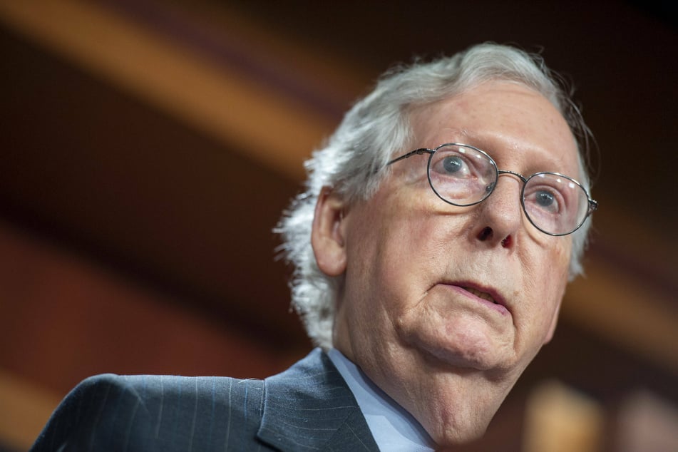 Senate Minority Leader Mitch McConnell has vowed to filibuster the stopgap spending measure already advanced in the House.